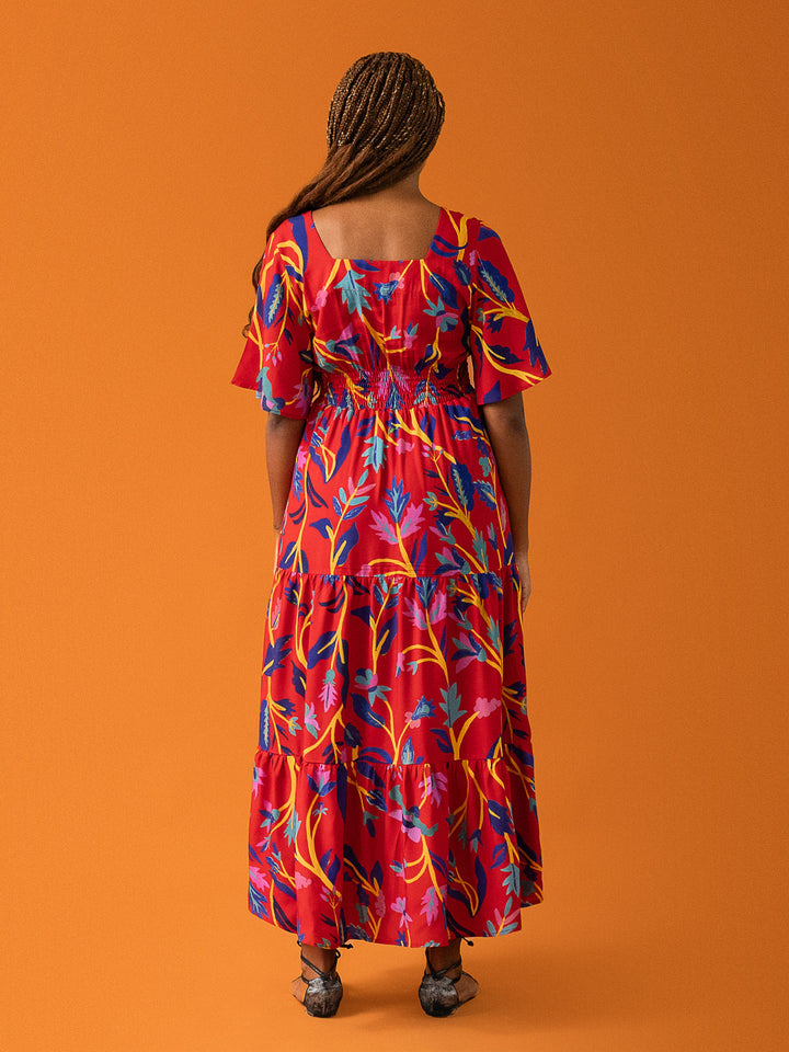 VESTIDO NINA LONGUETE
