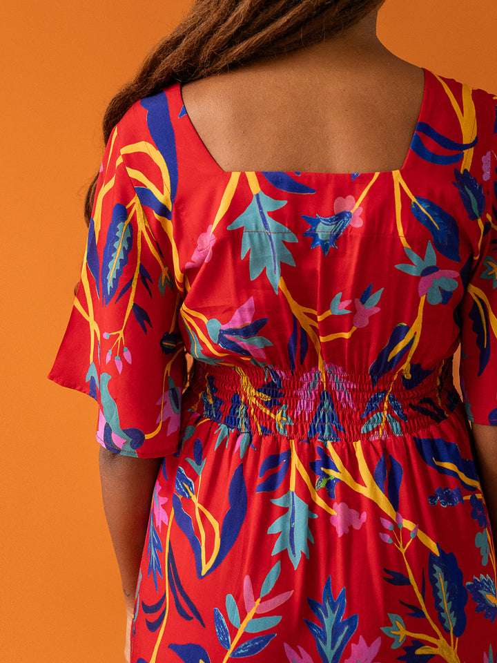 VESTIDO NINA LONGUETE