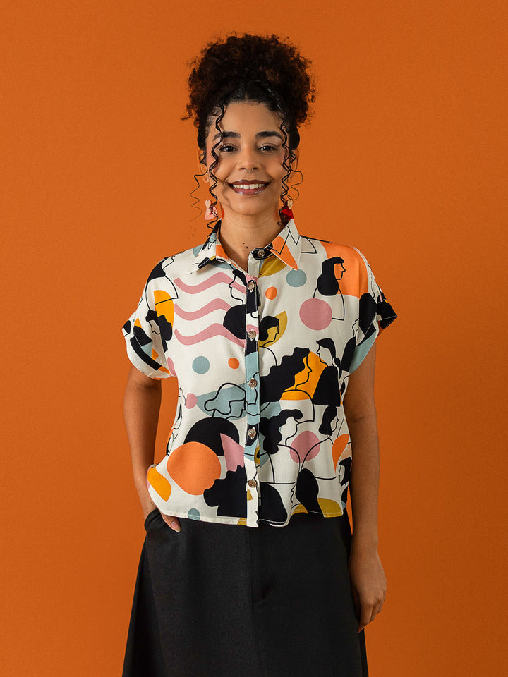 BLUSA BOTAO