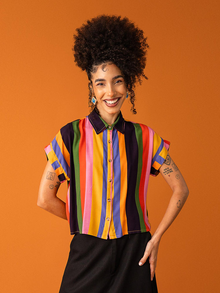 BLUSA BOTAO