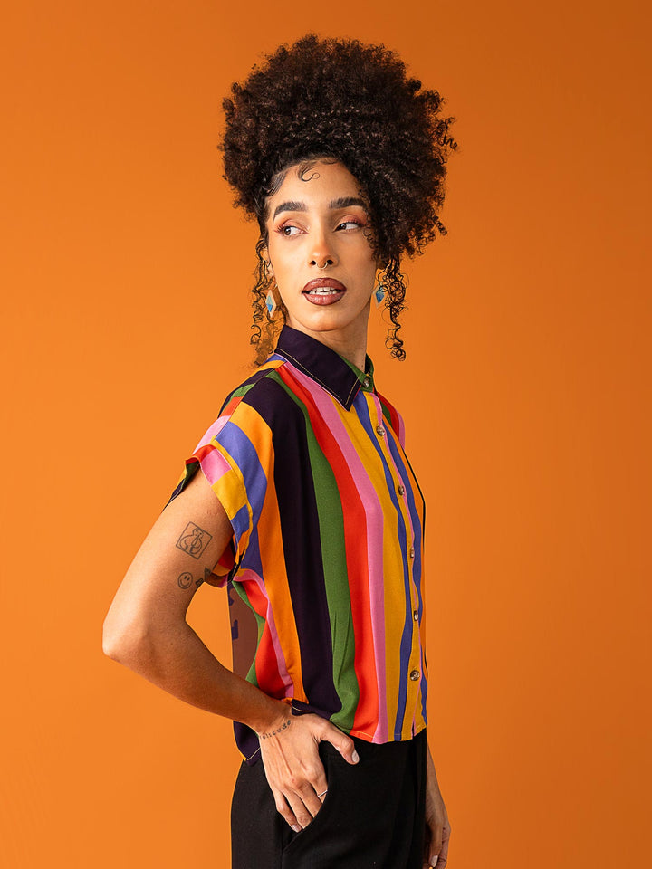 BLUSA BOTAO