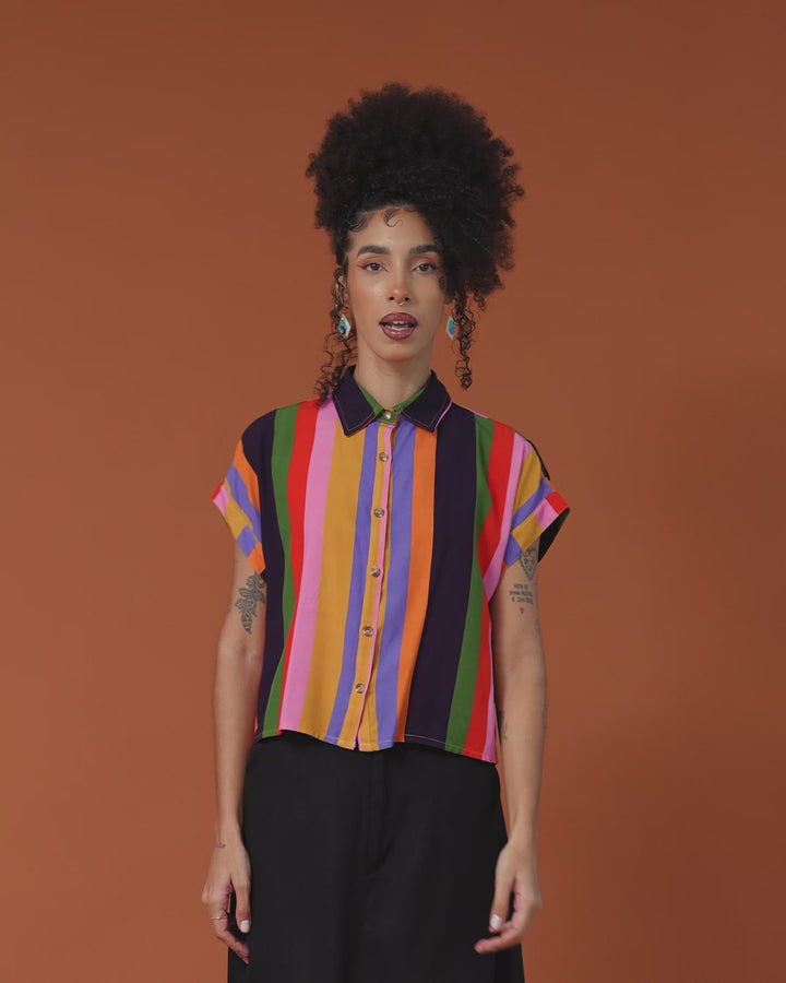 BLUSA BOTAO