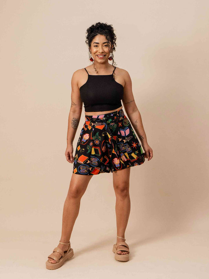 short_feminino_estampado_duas_design_moda_autoral_recife_pernambuco