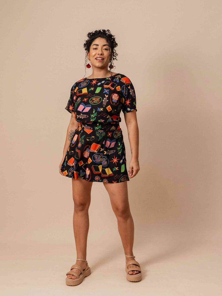 short_feminino_estampado_duas_design_moda_autoral_recife_pernambuco