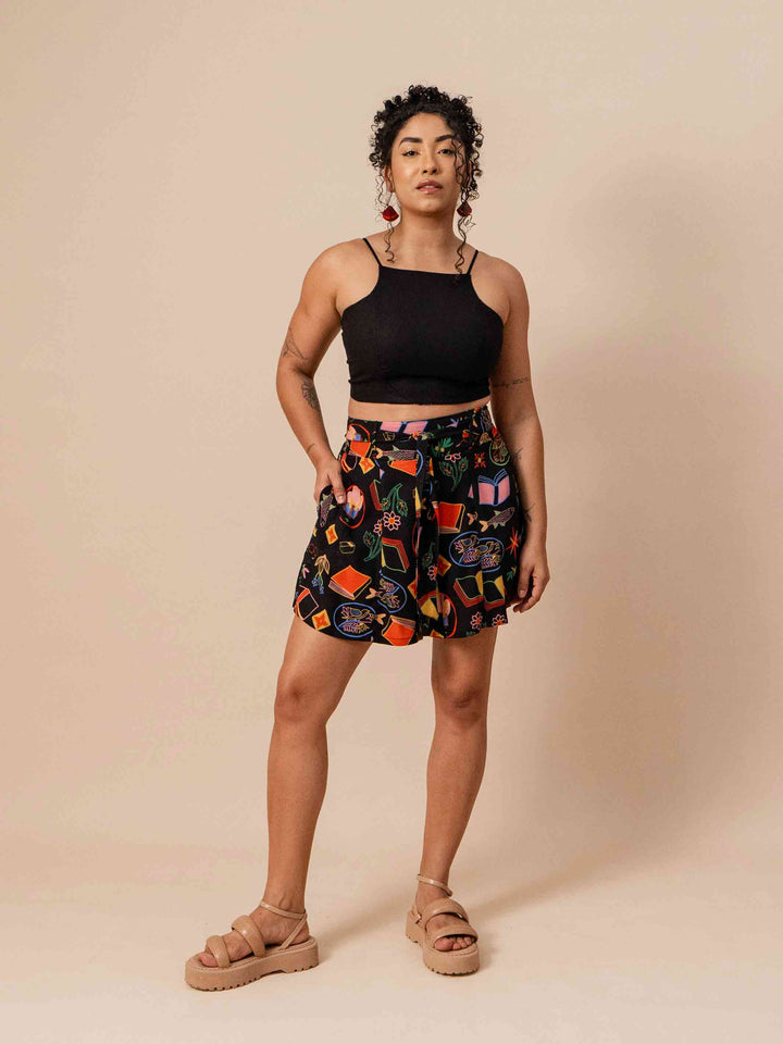 short_feminino_estampado_duas_design_moda_autoral_recife_pernambuco