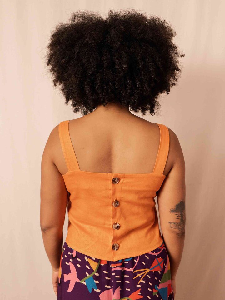Cropped Gio | Linho