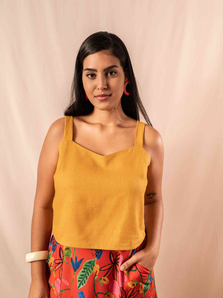 Cropped Gio | Linho