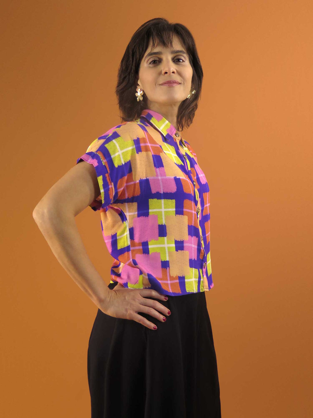 BLUSA BOTAO