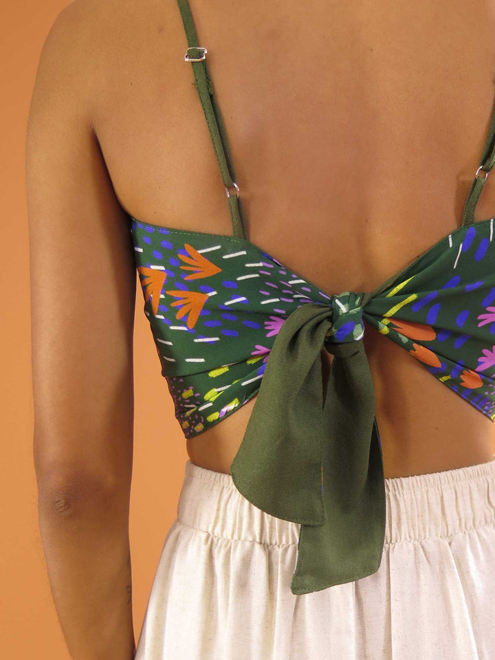 TOP LAÇO DUPLA FACE