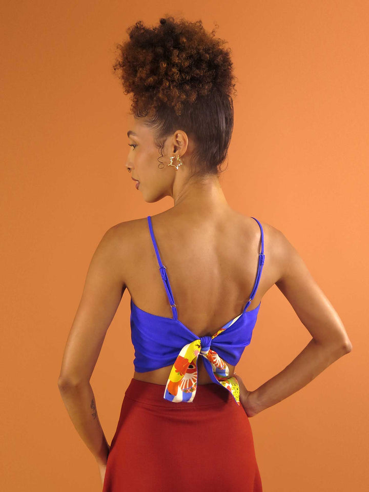 TOP LAÇO DUPLA FACE