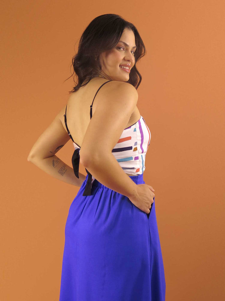 TOP LAÇO DUPLA FACE