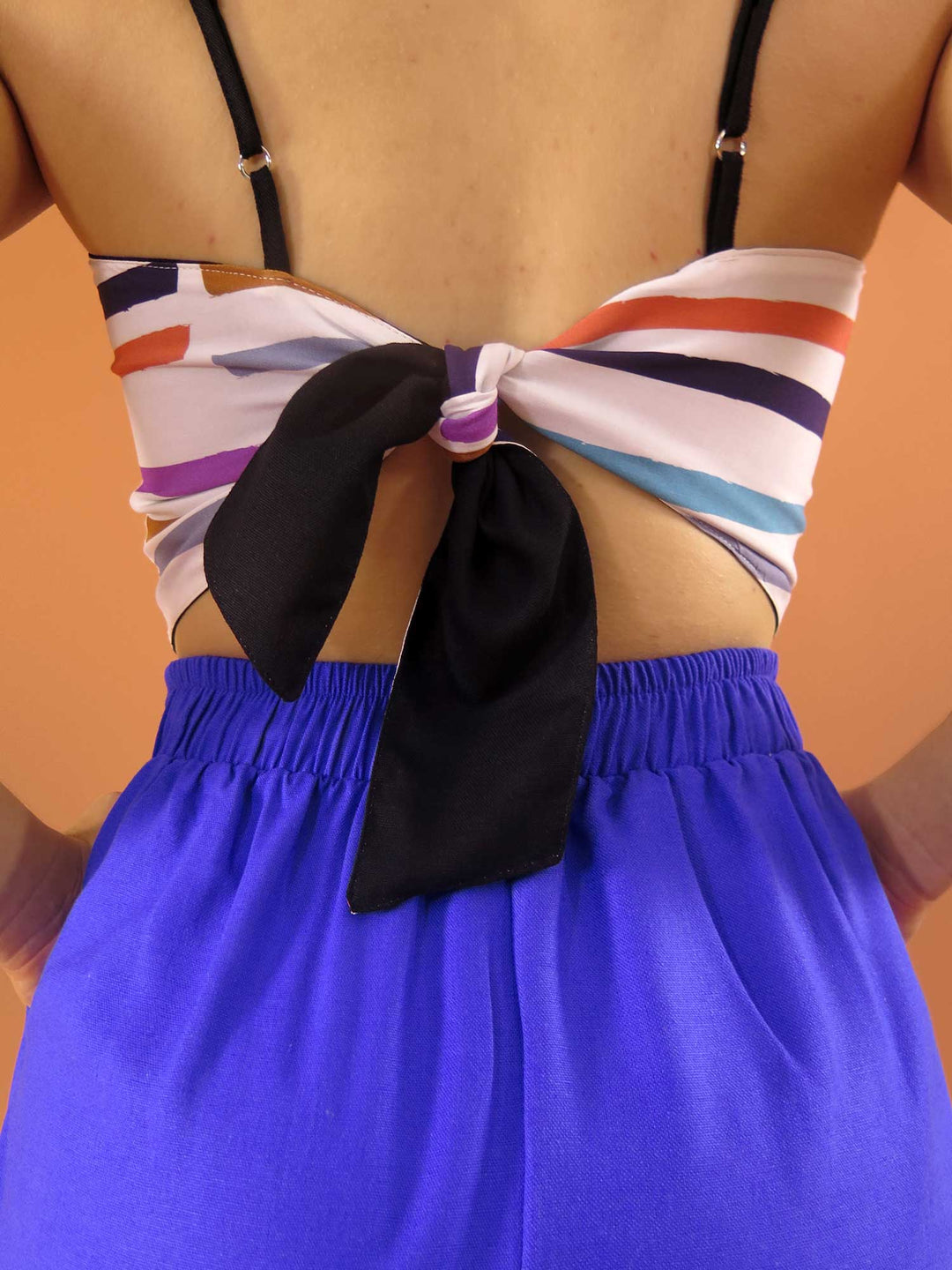 TOP LAÇO DUPLA FACE