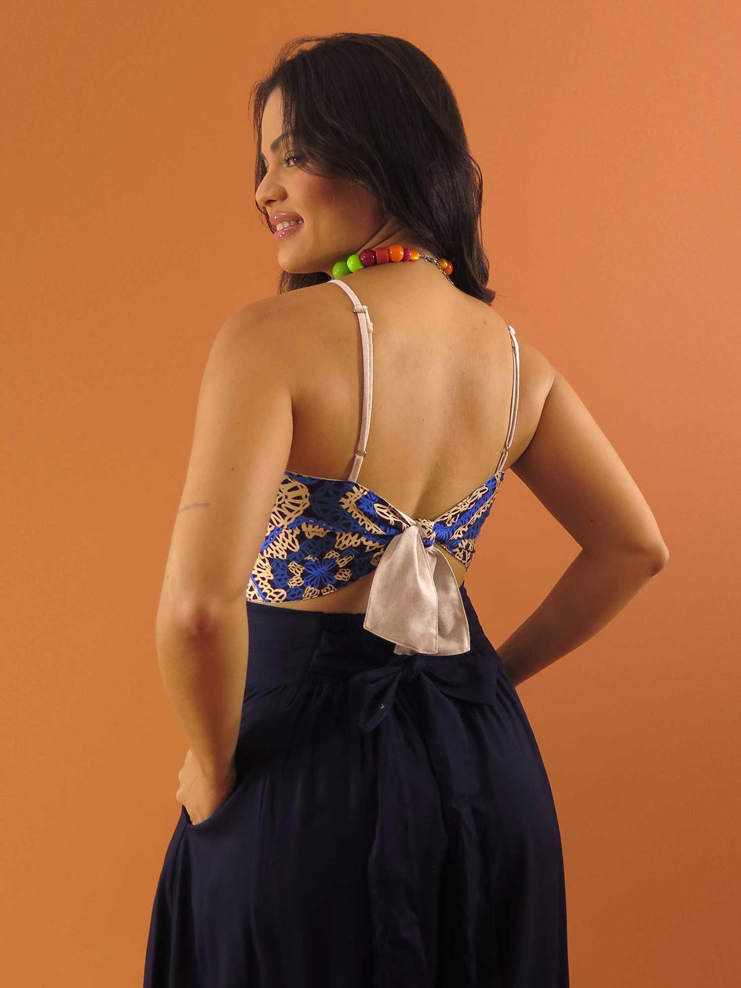 TOP LAÇO DUPLA FACE