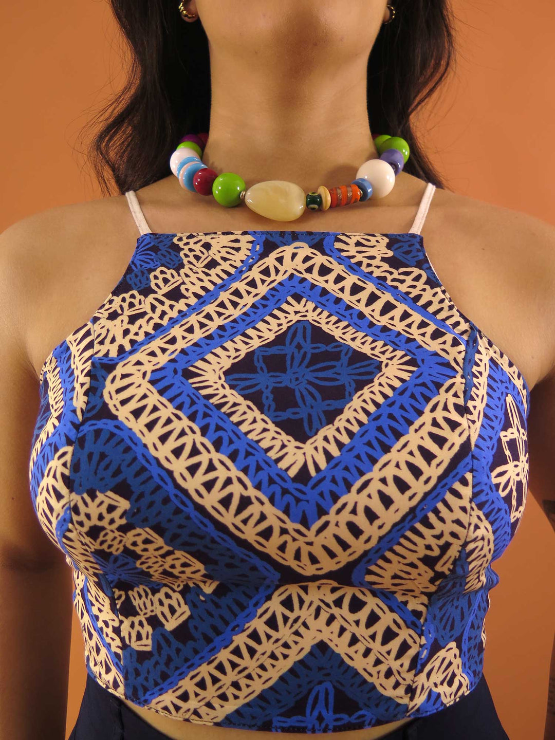 TOP LAÇO DUPLA FACE