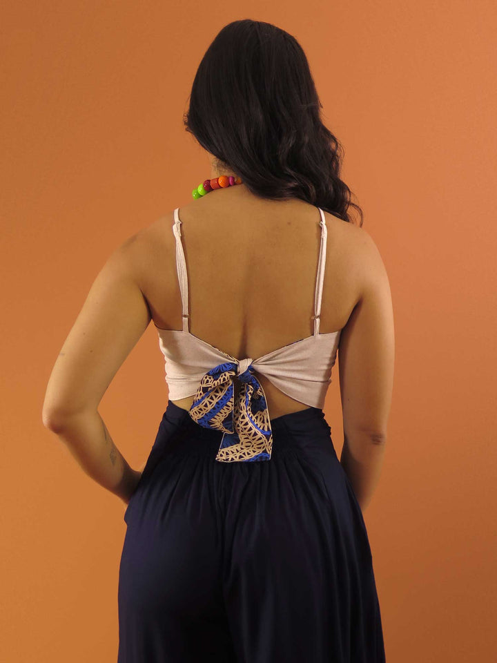 TOP LAÇO DUPLA FACE