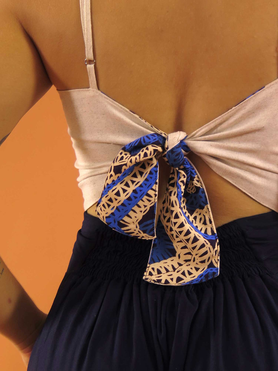 TOP LAÇO DUPLA FACE