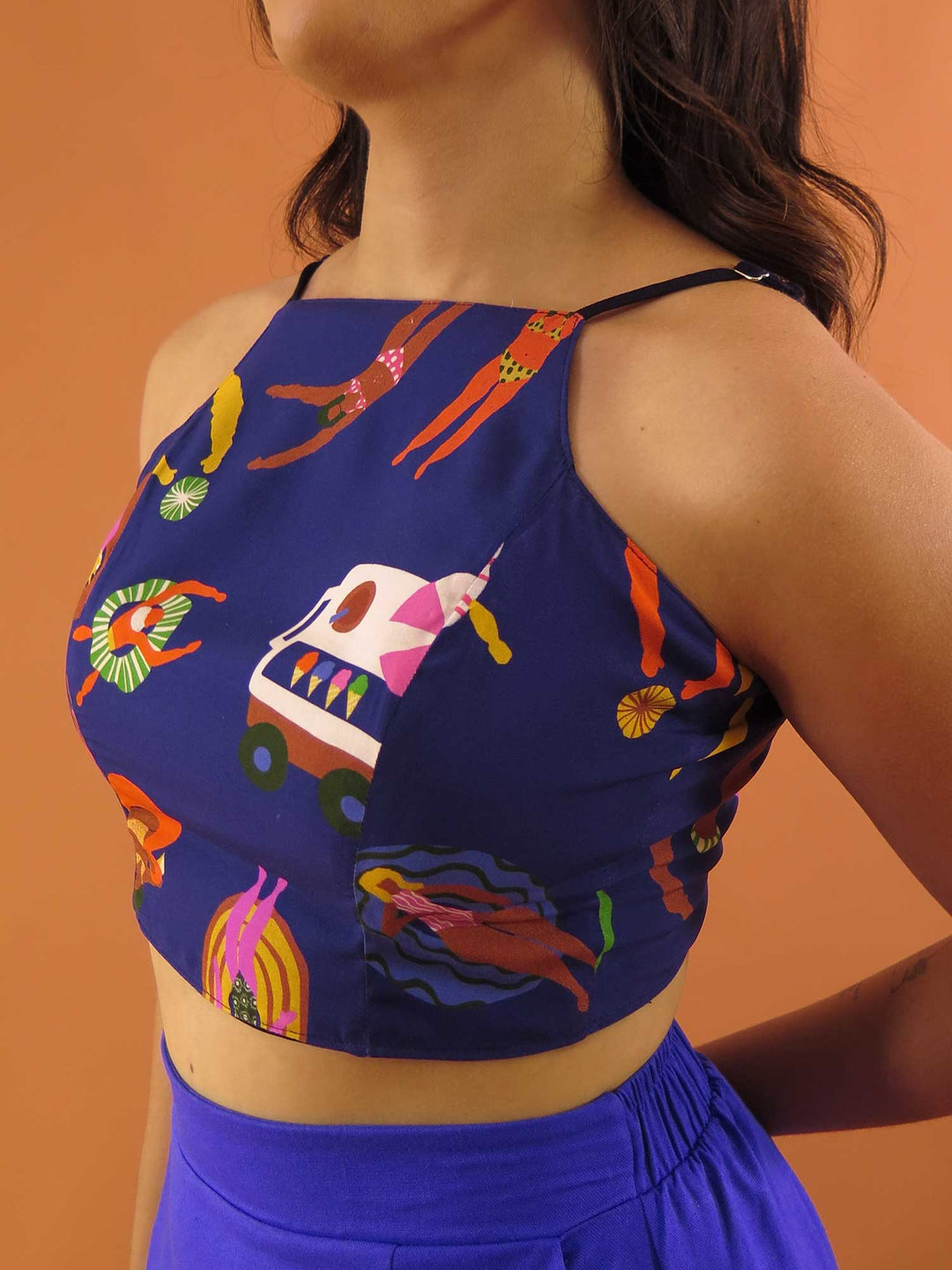 TOP LAÇO DUPLA FACE