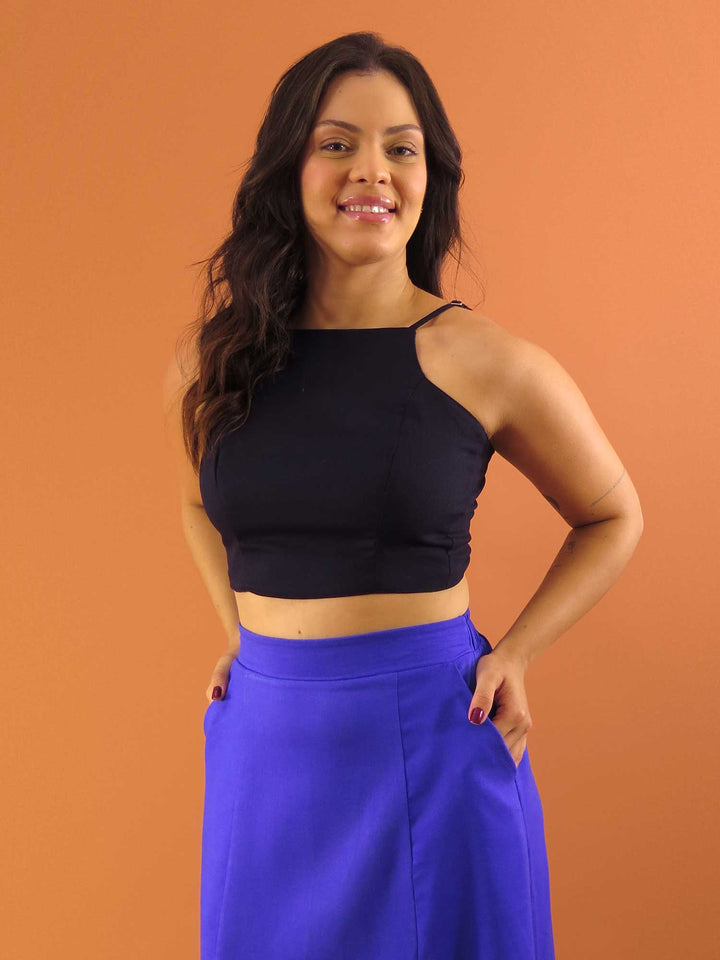 TOP LAÇO DUPLA FACE