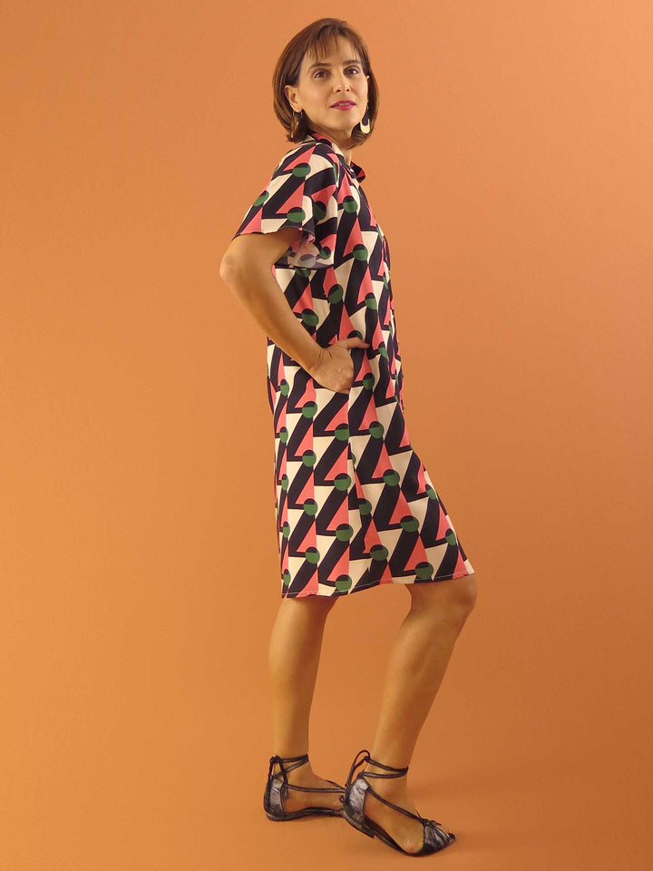VESTIDO NIPONICA CURTO
