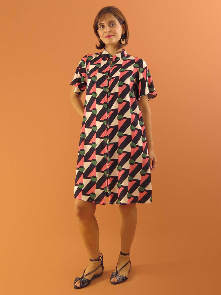 VESTIDO NIPONICA CURTO