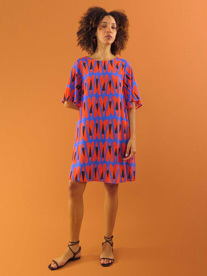 VESTIDO MANGA SINO
