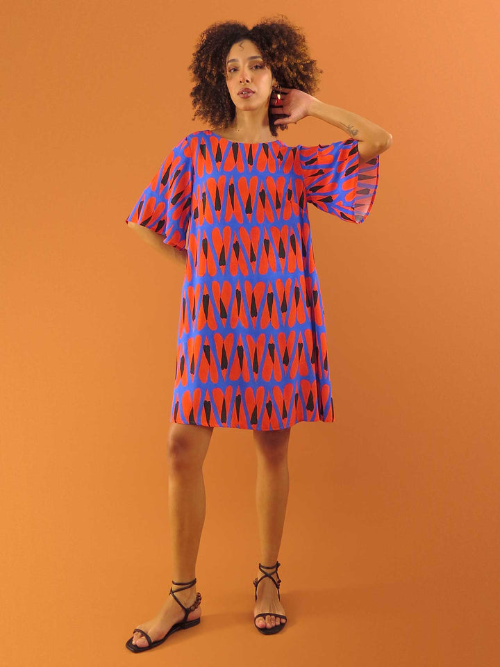 VESTIDO MANGA SINO