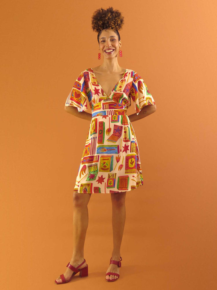 VESTIDO NINA CURTO