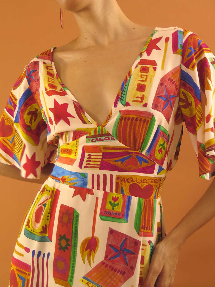 VESTIDO NINA CURTO