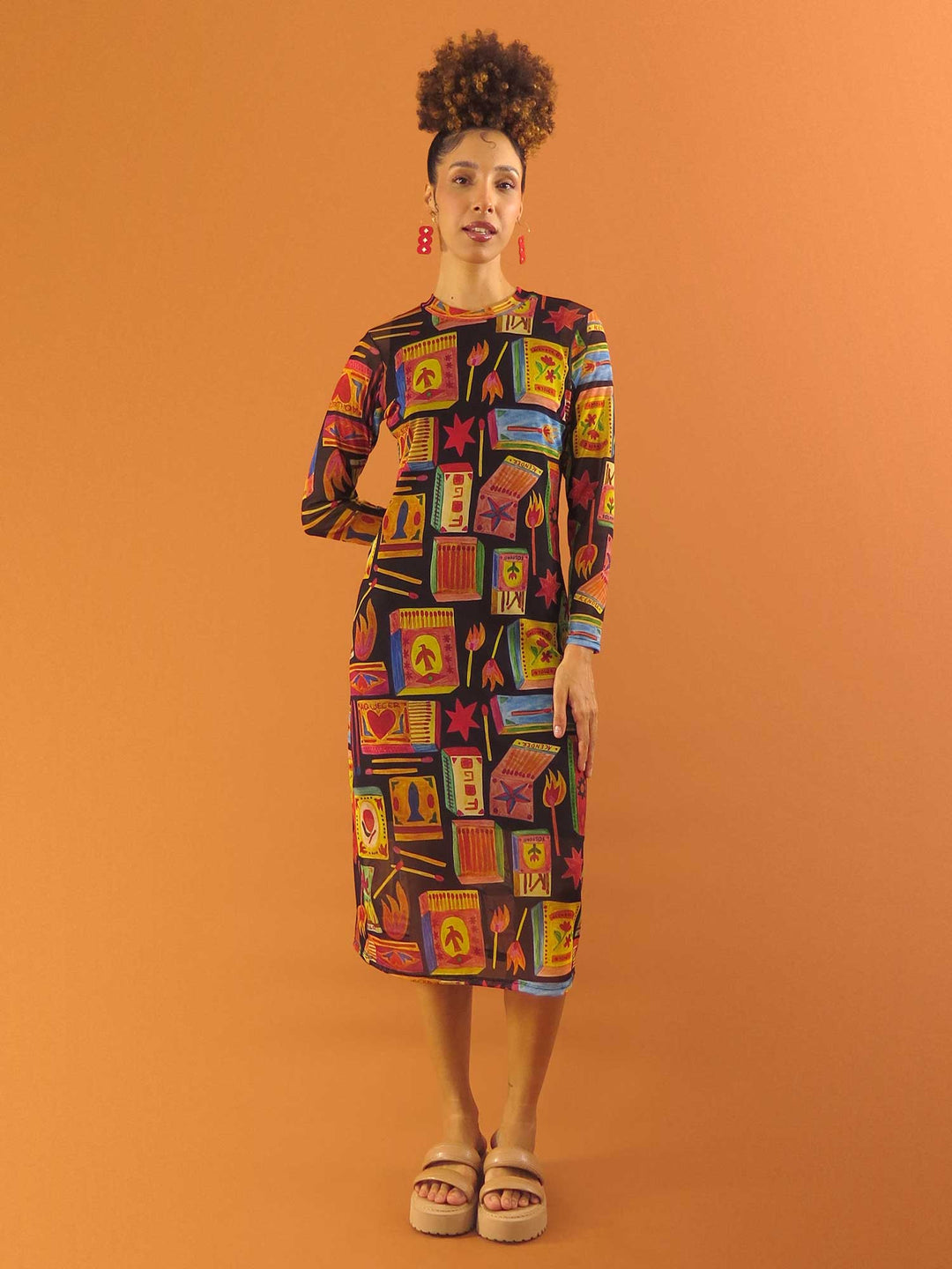 VESTIDO CAMILA MANGA LONGA