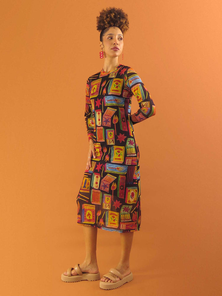 VESTIDO CAMILA MANGA LONGA