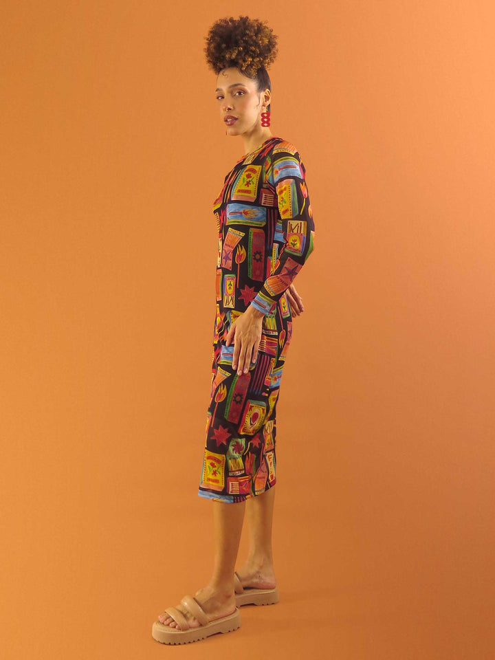 VESTIDO CAMILA MANGA LONGA