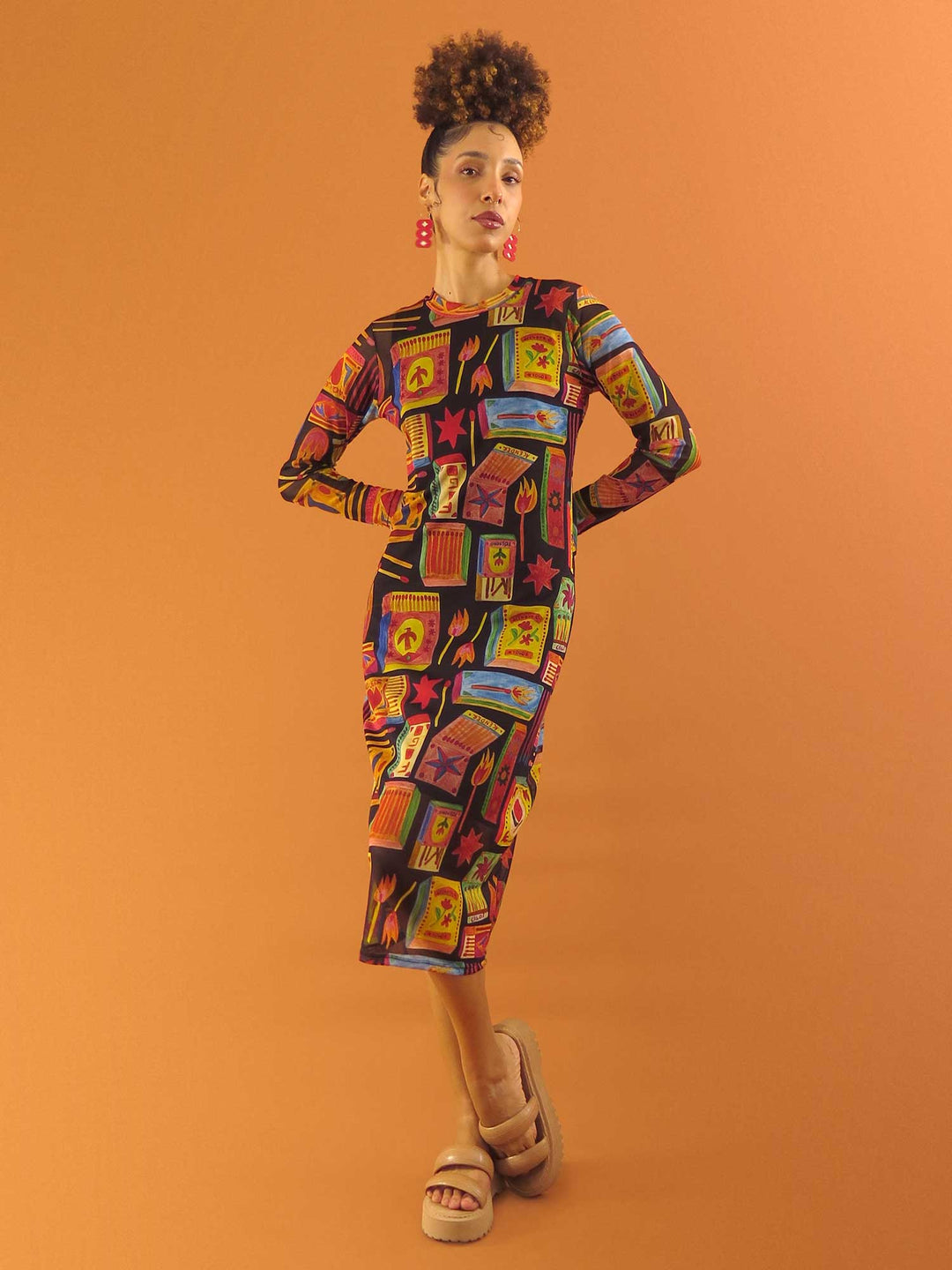 VESTIDO CAMILA MANGA LONGA