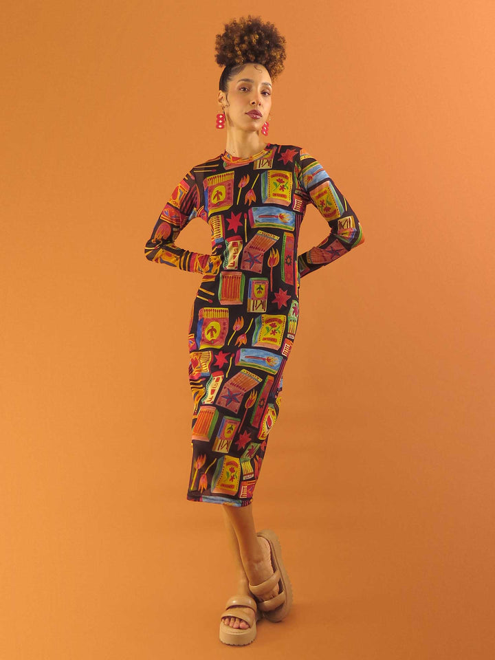 VESTIDO CAMILA MANGA LONGA