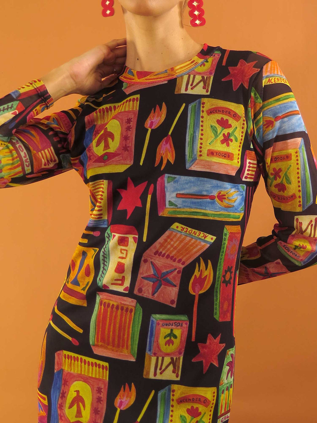 VESTIDO CAMILA MANGA LONGA