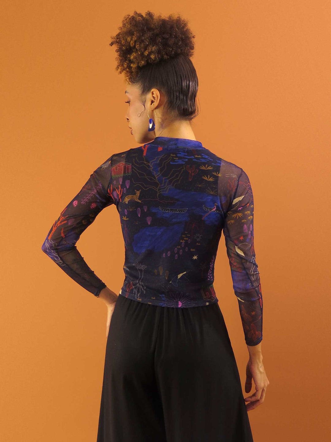 BLUSA CAROL MANGA LONGA