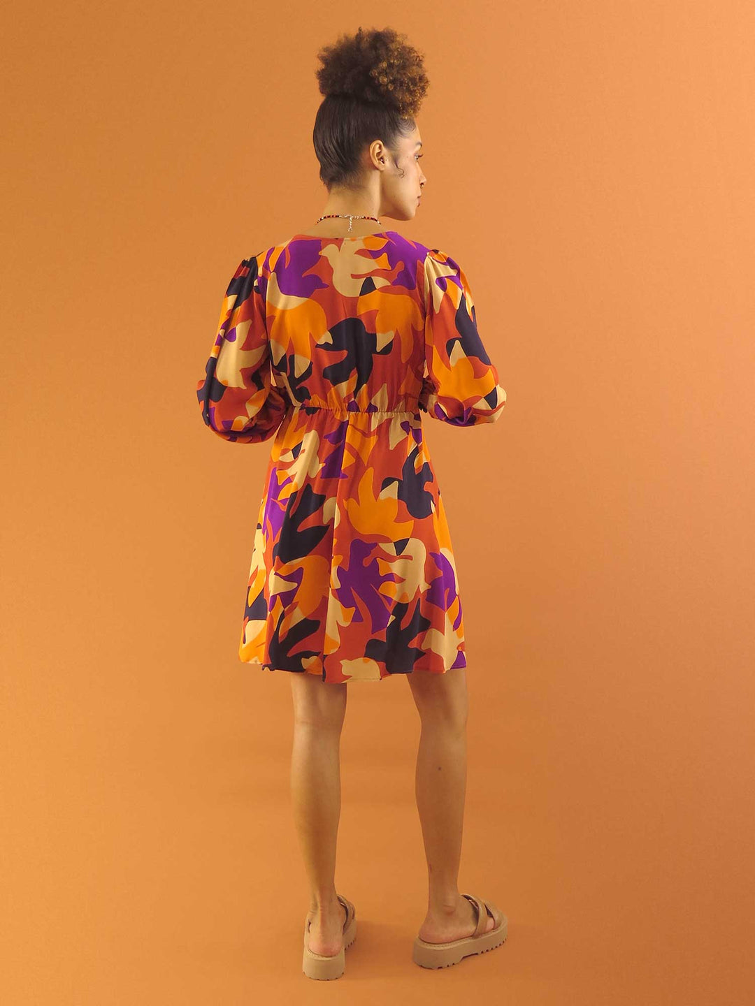 VESTIDO TRANSPASSADO CURTO