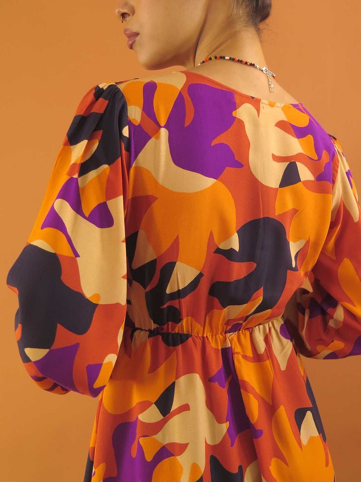 VESTIDO TRANSPASSADO CURTO