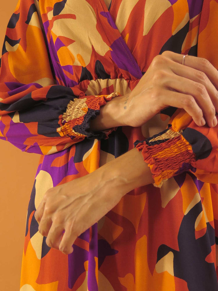 VESTIDO TRANSPASSADO CURTO