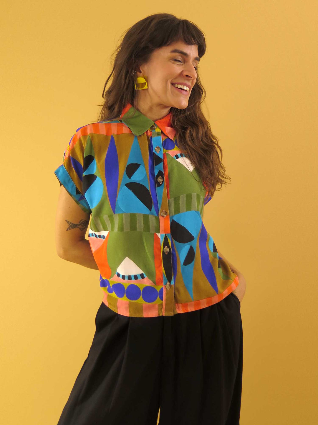 BLUSA BOTÃO