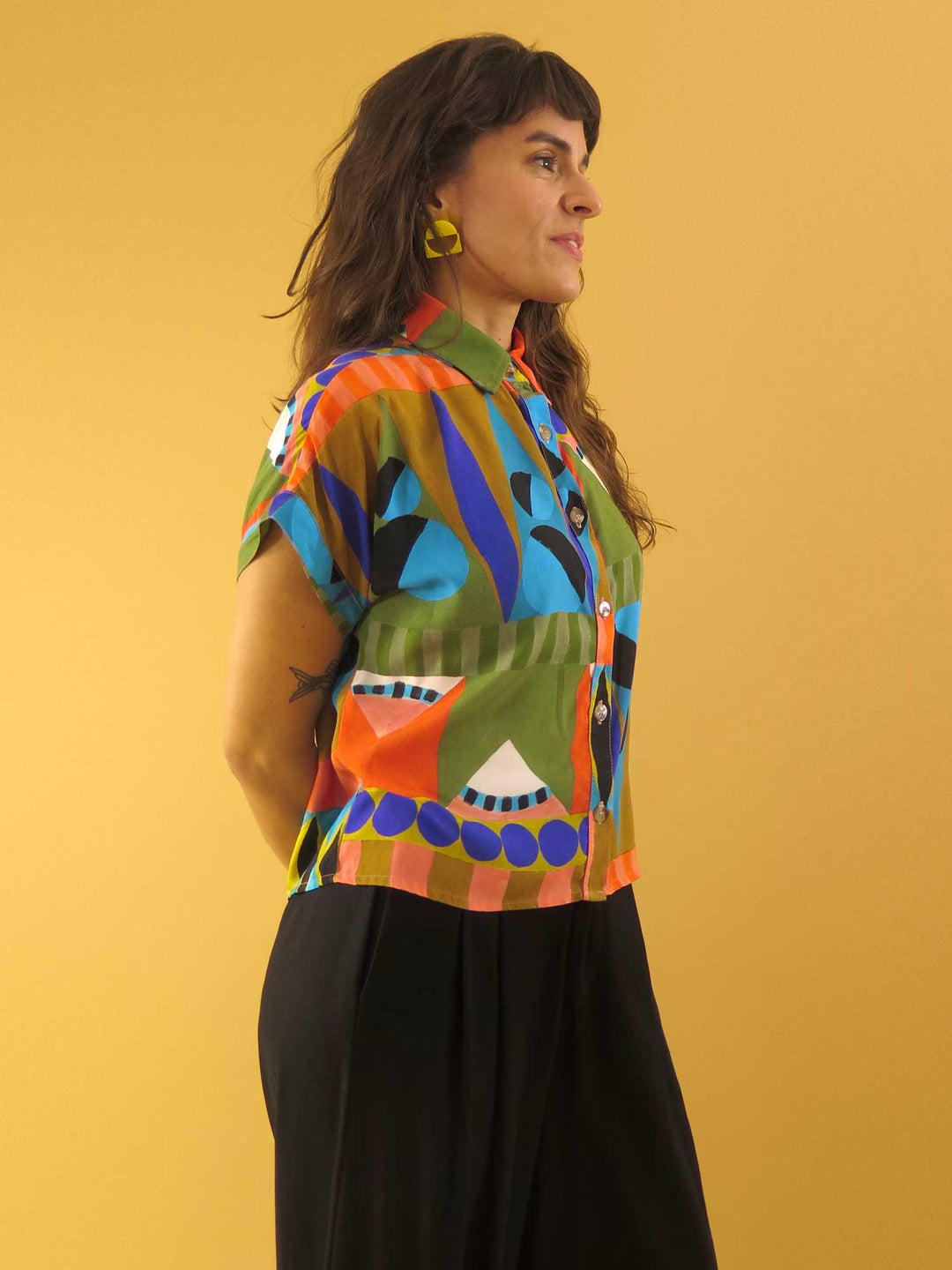 BLUSA BOTÃO
