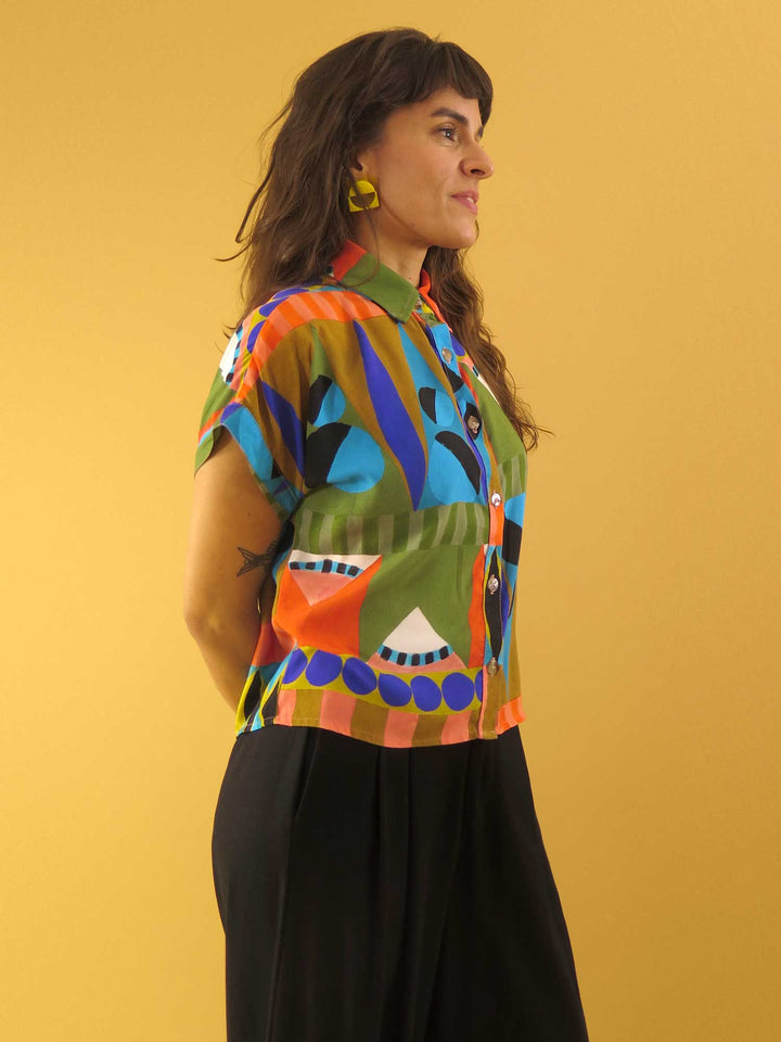 BLUSA BOTÃO