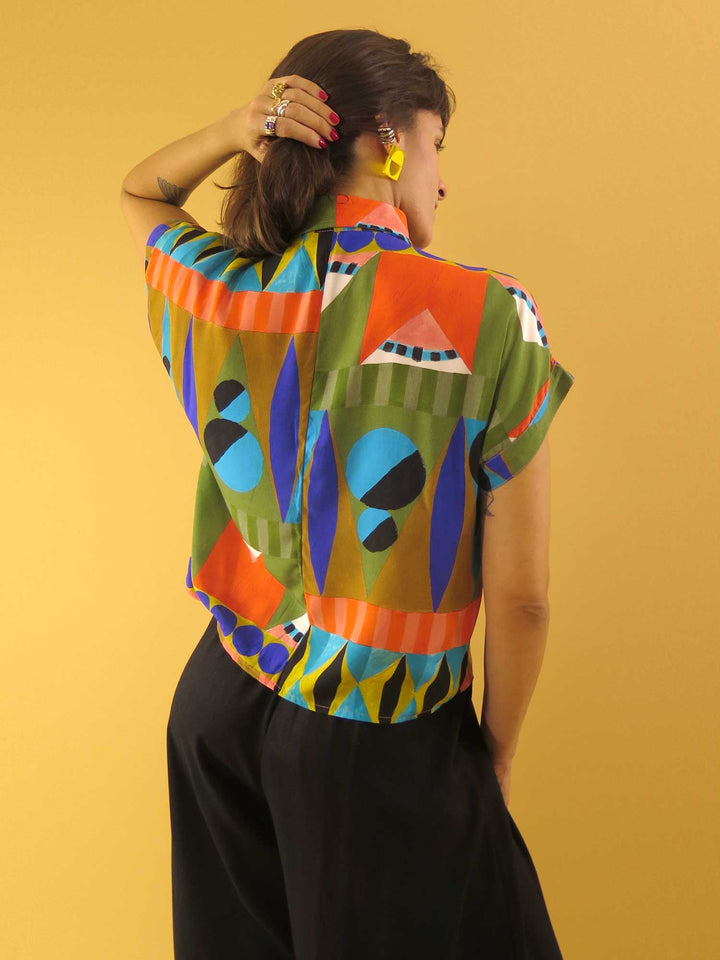 BLUSA BOTÃO