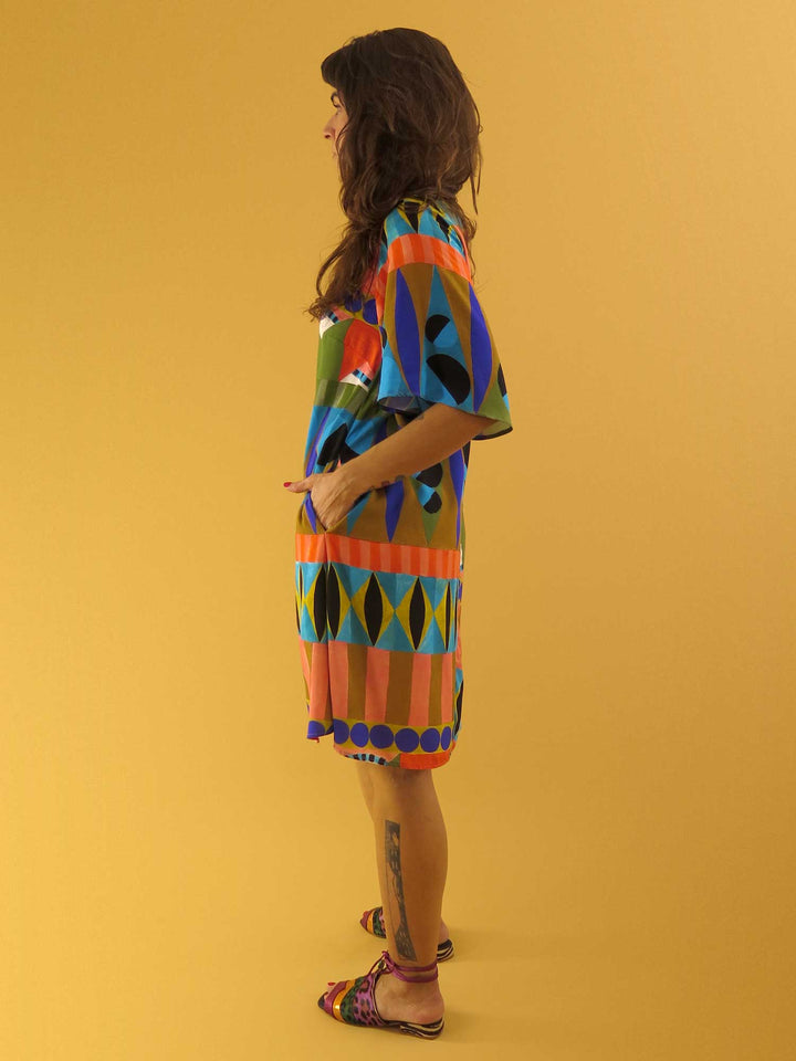 VESTIDO MANGA SINO