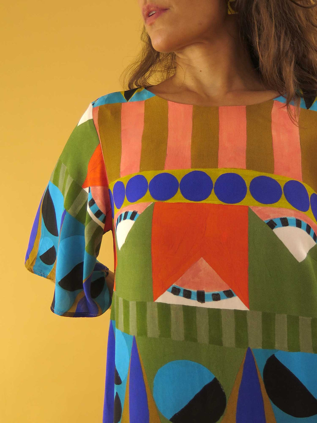 VESTIDO MANGA SINO