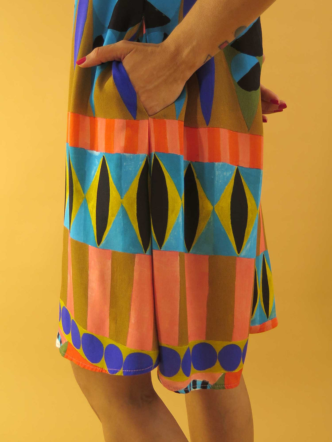 VESTIDO MANGA SINO