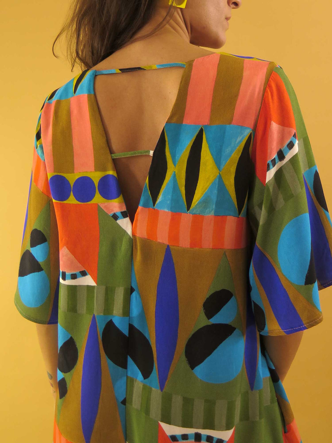 VESTIDO MANGA SINO
