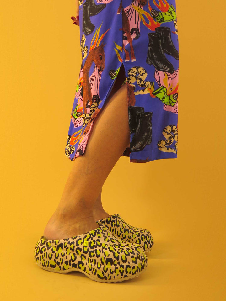VESTIDO KIMONO LONGUETE