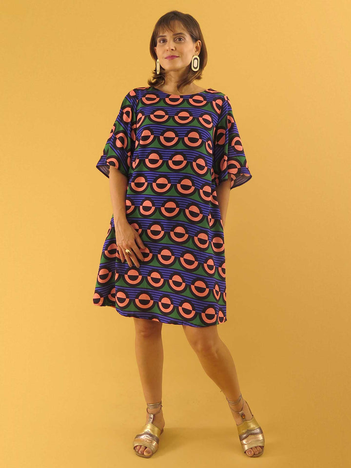 VESTIDO MANGA SINO