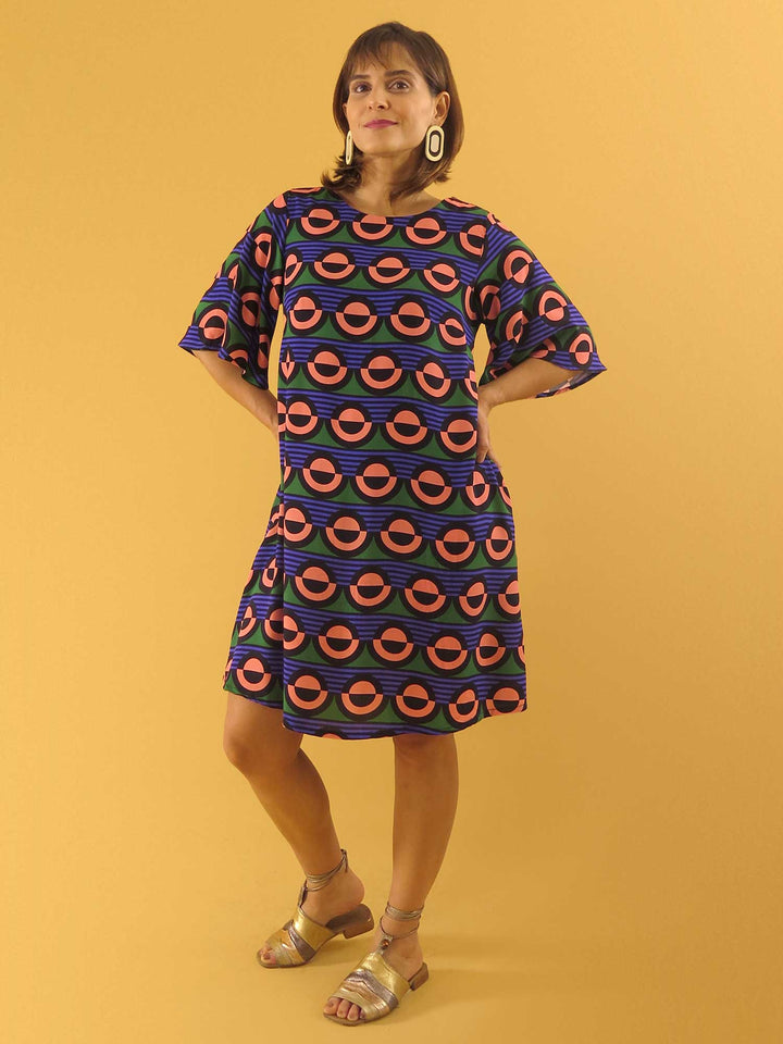 VESTIDO MANGA SINO