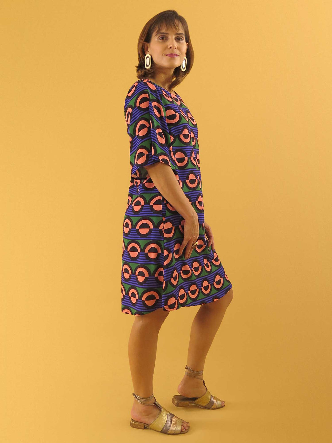 VESTIDO MANGA SINO